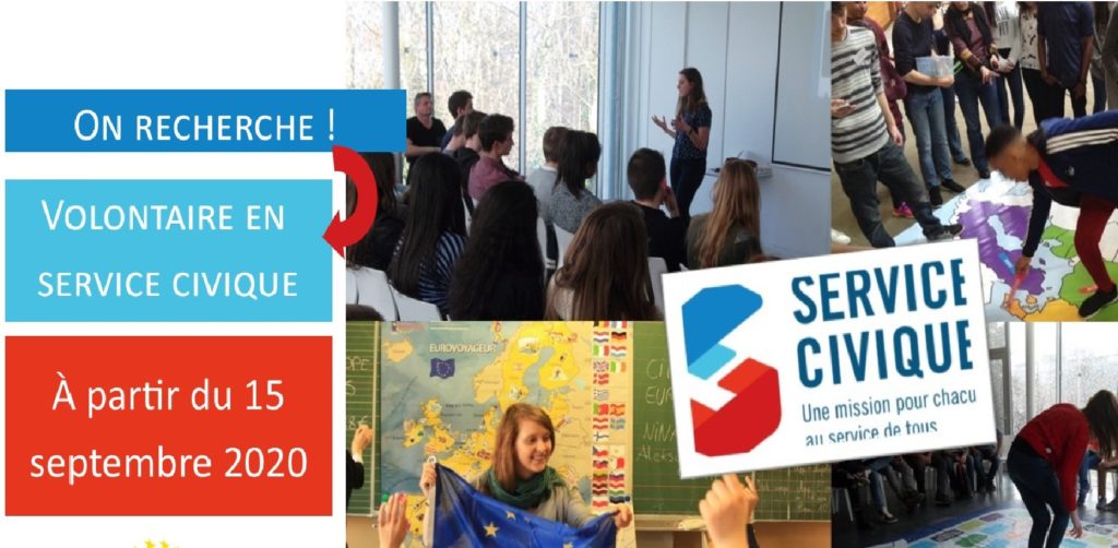 Nous recherchons un(e) volontaire en service civique ! Strasbourg Europe