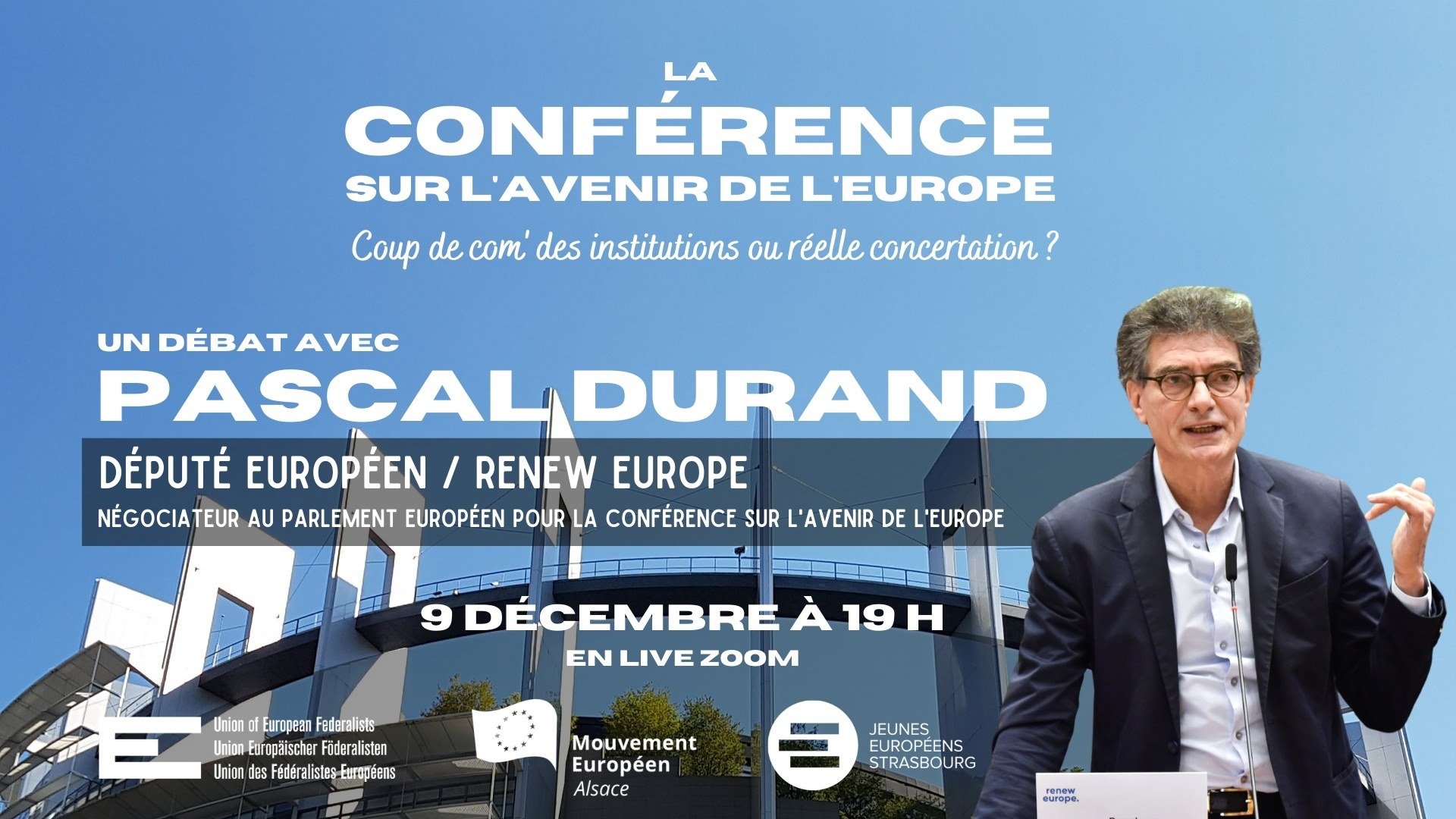 La conférence sur l’Avenir de l’Europe coup de com’ des institutions