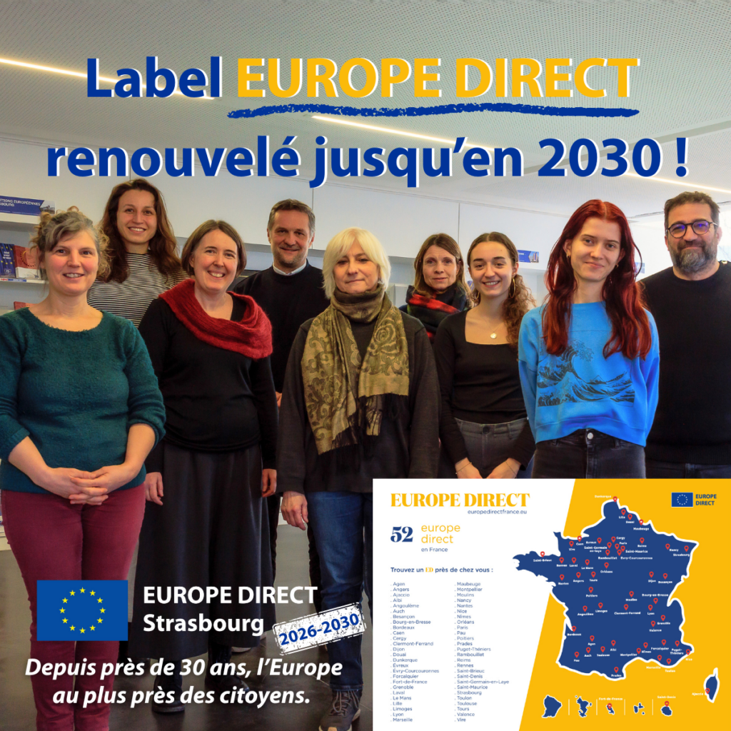 Label EUROPE DIRECT Strasbourg | Strasbourg Europe