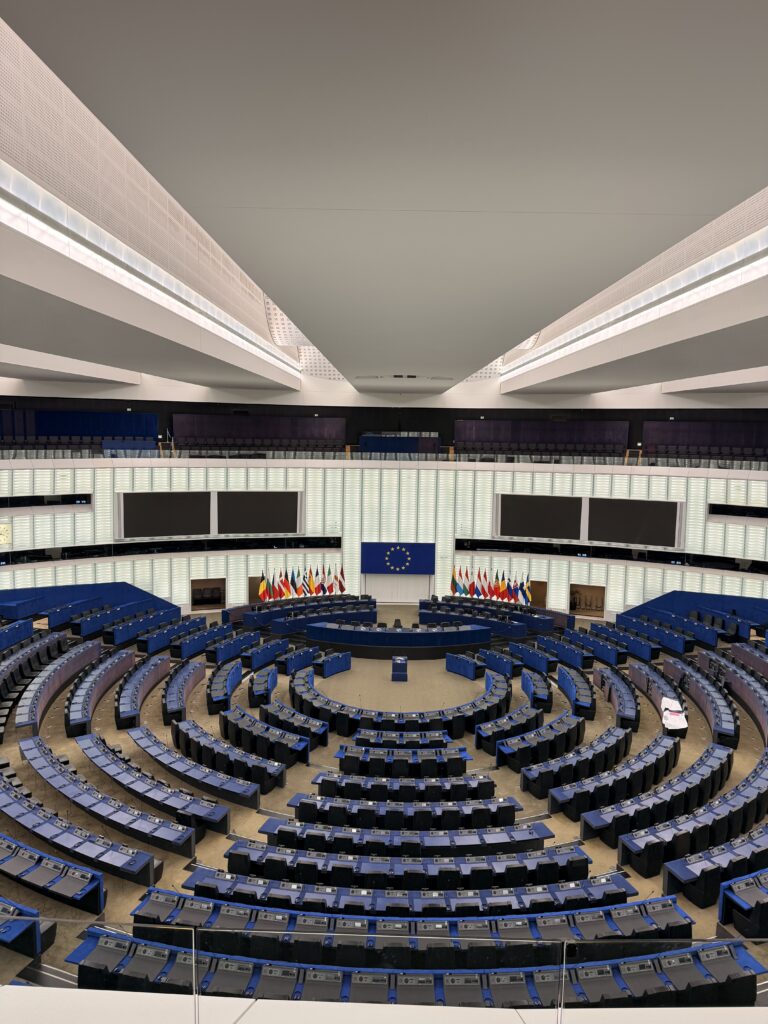 hémicycle du parlement Européen
