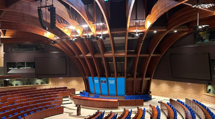 hémicycle du Conseil de l'Europe